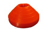 Cover: set of 10 orange disc cones